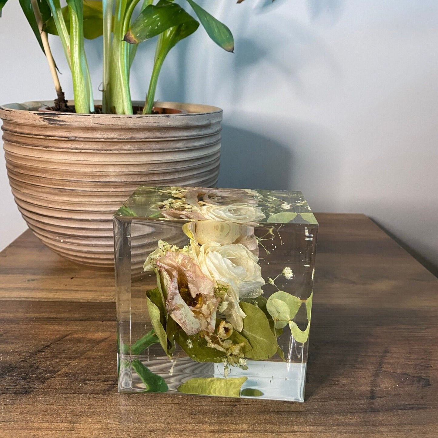 10cm Floral Cube