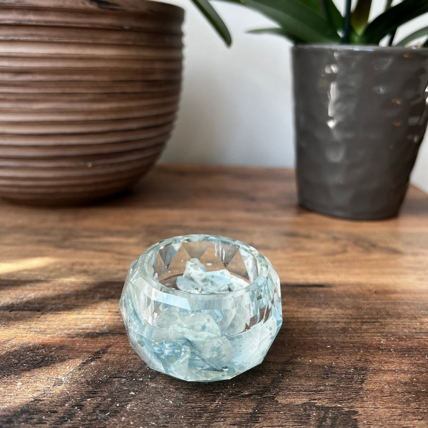 Small Faceted Tealight