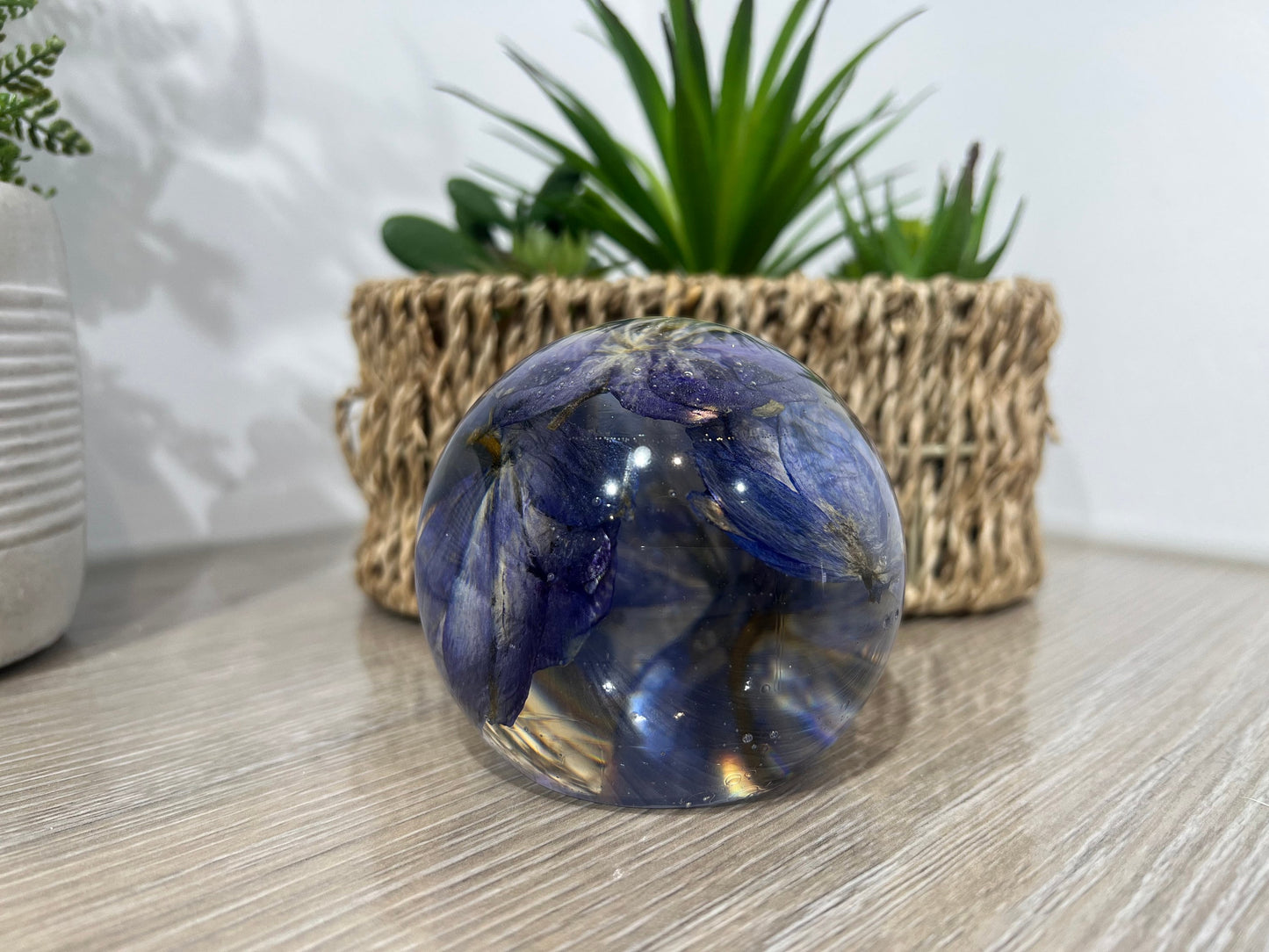 8cm Sphere Paper Weight